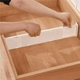 thumbnail image 6 of Adjustable Drawer Organizer, Plastic Storage Divider with Non-slip Base, Expandable From 30-45cm for Wardrobe, Kitchen, and Desk Drawers to Maximize Space and Organize Underwear, Socks,, 6 of 7
