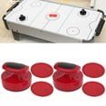thumbnail image 4 of Cergrey Ensemble de Palets de Hockey de Table, Accessoire de Hockey de Table, Ensemble de Palets de Jeu de Hockey 94MM avec 4 Palets Grande Taille Rouge, 4 of 8