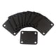 thumbnail image 2 of 10 Piezas 4 Agujeros shamjiam Placas de Plástico cuello juntas Almohadillas Negras para Accesorio de bajo de guitarra 2,63 X 2,16 pulgadas, 2 of 7