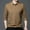 Khaki, variant on Mens Shirts Sale Clearance! Men's Autumn Business Casual Long Sleeve Polos Shirt