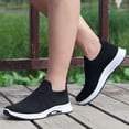thumbnail image 5 of EKVAHL Men's Slip on Walking Shoes Light Breathable Non Slip Running Shoes Arch Support Casual Fashion Sneakers Mesh Workout Sports, 5 of 5