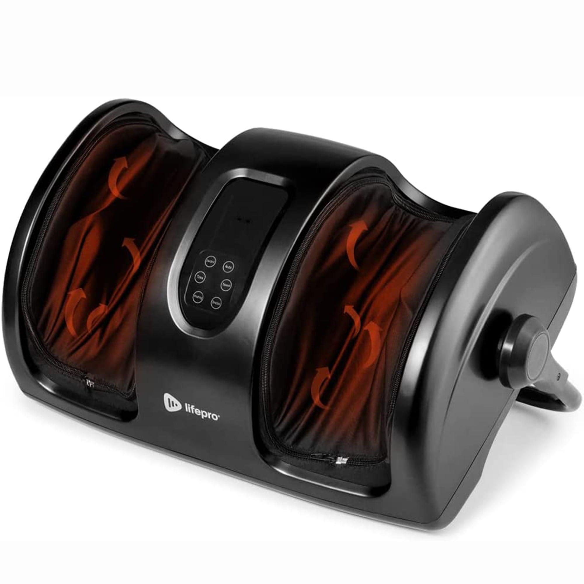 Lifepro RelaxaTilt X Shiatsu Heated Foot and Calf Massager for Plantar