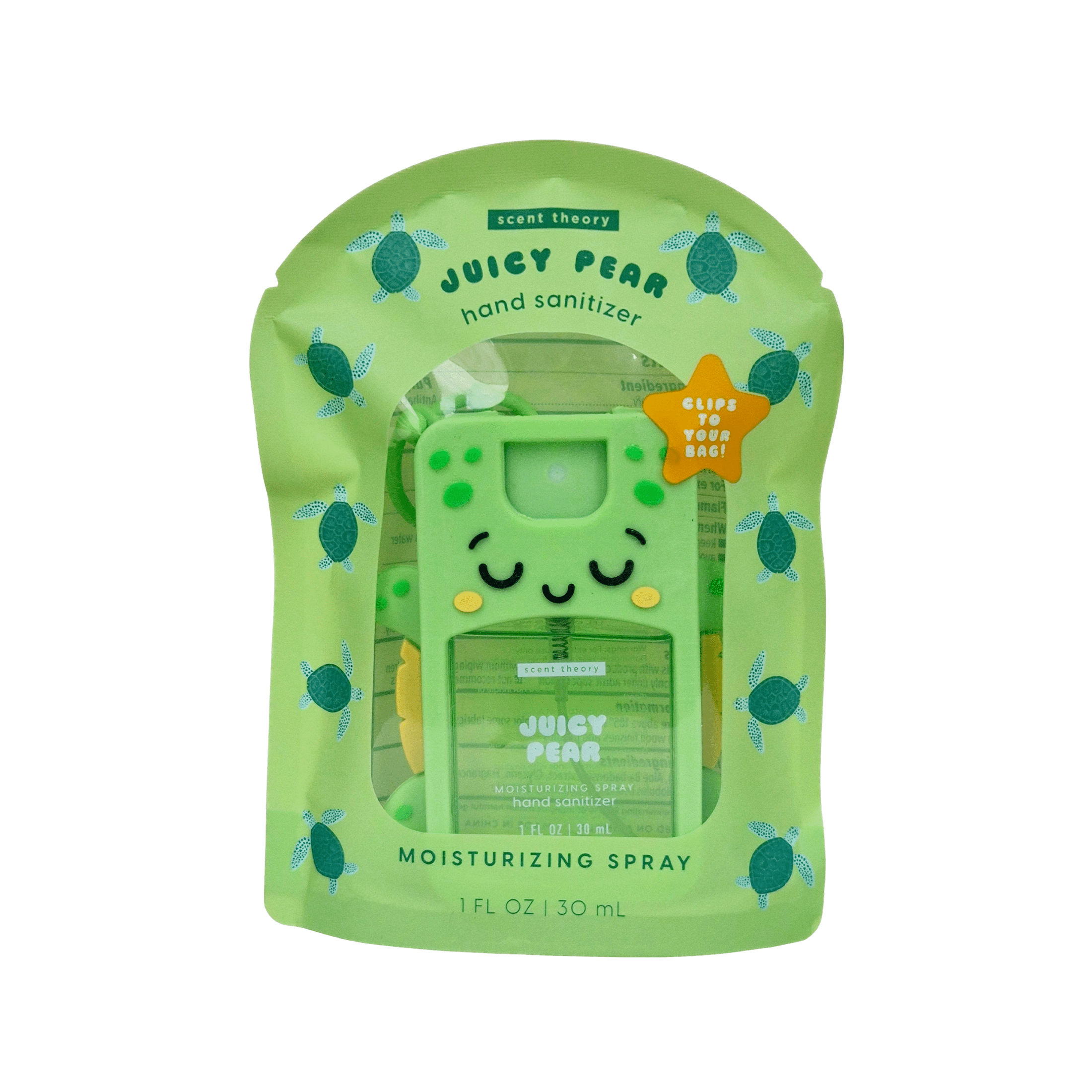 Scent Theory Hand Sanitizer Spray, Juicy Pear, 1 fl oz