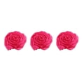 thumbnail image 1 of Bufanda de mujer Qarigey Pañuelo elegante y sedoso Rosa roja 3piezas CBP386149, 1 of 6