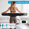 thumbnail image 4 of Neidga Cordless Heated Back Massager with 3 Vibration & 3 Heat, Adjustable Lumbar Support Belt with Herbal Pocket, Rechargeable for Men Women, 4 of 12
