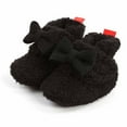 thumbnail image 3 of Fozruso Cute Baby Booties With Bow Soft Warm Sneakers For For Autumn And Winter Walking Cozy And Comfortable Footwear For Toddlers,Sizes 5(6-12 Months), 3 of 6
