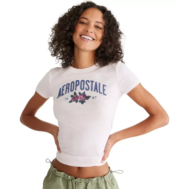 Pantalones Casuales Playeras Aeropostale Originales Para Dama