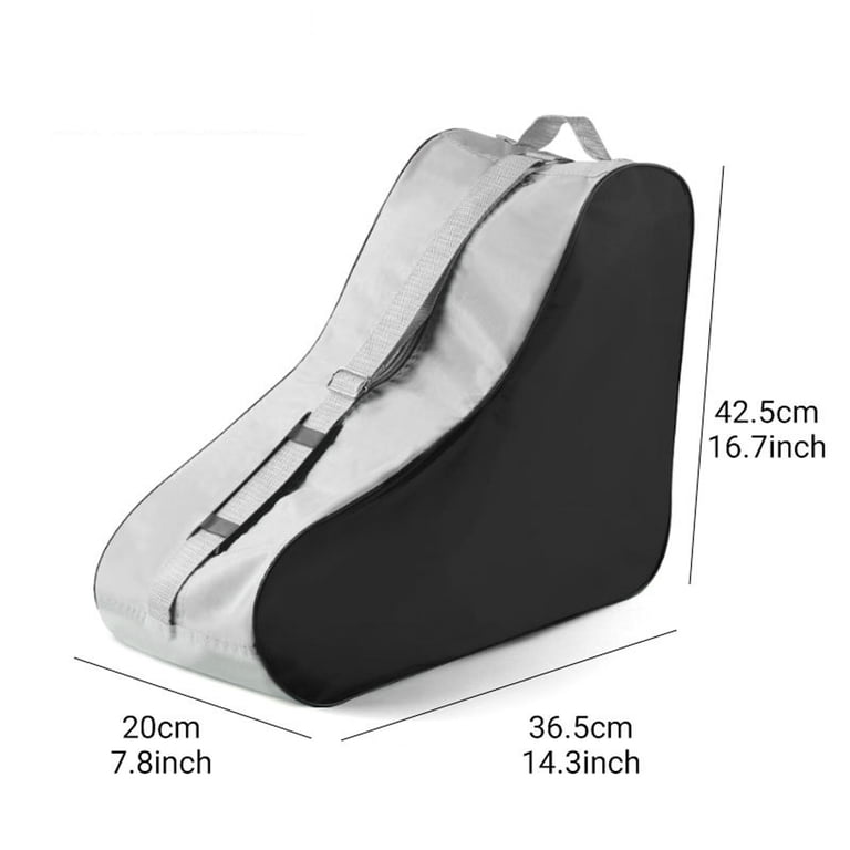 Roller Skate Bag Water Resistant Polyester Skates Carrying Bag
