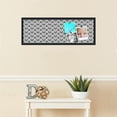 thumbnail image 3 of PinPix 36x12 Custom Cork Bulletin Board Floral design Deconstructed Floral Poster Board Has a Fabric Style Canvas Finish, Framed in Floral design Deconstructed Floral, by ArtToFrames (PinPix-206), 3 of 5