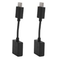 thumbnail image 1 of Câble 2 Pcs Mâle vers Femelle Câble d'Extension Interface Multimédia HD Support 4K Haute Résolution, 1 of 7
