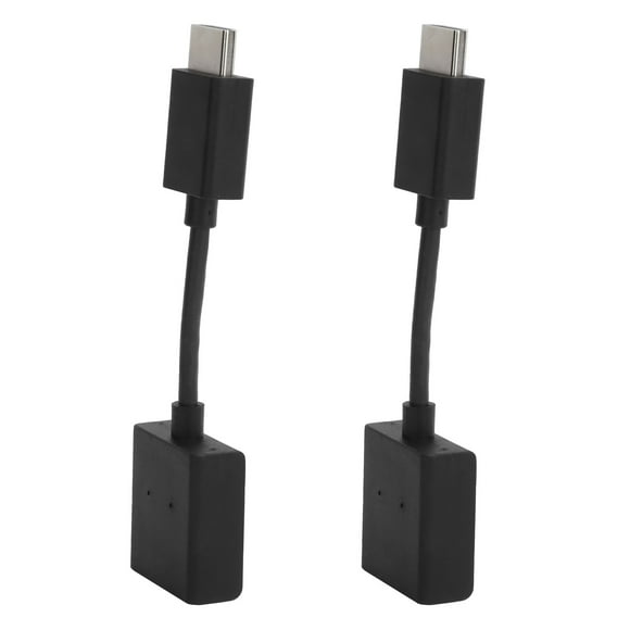 Cable 2Pcs Male to Female Extension Cable HD Multimedia Interface Support 4K High Resolution