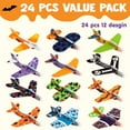 thumbnail image 5 of Joyfy 48 Pcs Halloween Foam Airplanes,12 Different Airplane Designs Halloween Toys Party Favors for Kids,Halloween Treat Bag Fillers, 5 of 6