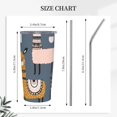 thumbnail image 5 of Kll Llama And Cactus Stainless Steel Vacuum Insulated Coffee Cup 20 Oz Insulated Travel Mug Water Cup With Leak-Proof Straw Lid & Flip Lid,1 Metal Straws,1 Cleaning Brush, 5 of 8