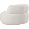 thumbnail image 5 of Meridian Furniture Venti Cream Boucle Fabric Chair, 5 of 20