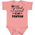 thumbnail image 3 of Inktastic My Best Friend is My Pawpaw with Hearts Boys or Girls Baby Bodysuit, 3 of 5