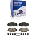 thumbnail image 4 of Detroit Axle - Brake Pads Brake Shoes for 2009-2019 Toyota Corolla, 2008-2014 Scion xD, Front Ceramic Brake Pads, Rear Semi-metallic Brake Shoes Replacement 2010 2011 2012 2013, 4 of 6