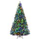 thumbnail image 3 of Costway Árbol de Navidad artificial preiluminado de 270 cm con bisagras y 1000 luces LED, 3 of 4