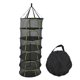 thumbnail image 2 of Foldable Plant Drying Net Multilayer Zipper Closure Design 60cm Diameter Herb Buds Dry Net with Storage Bag 6 Layers, 2 of 5