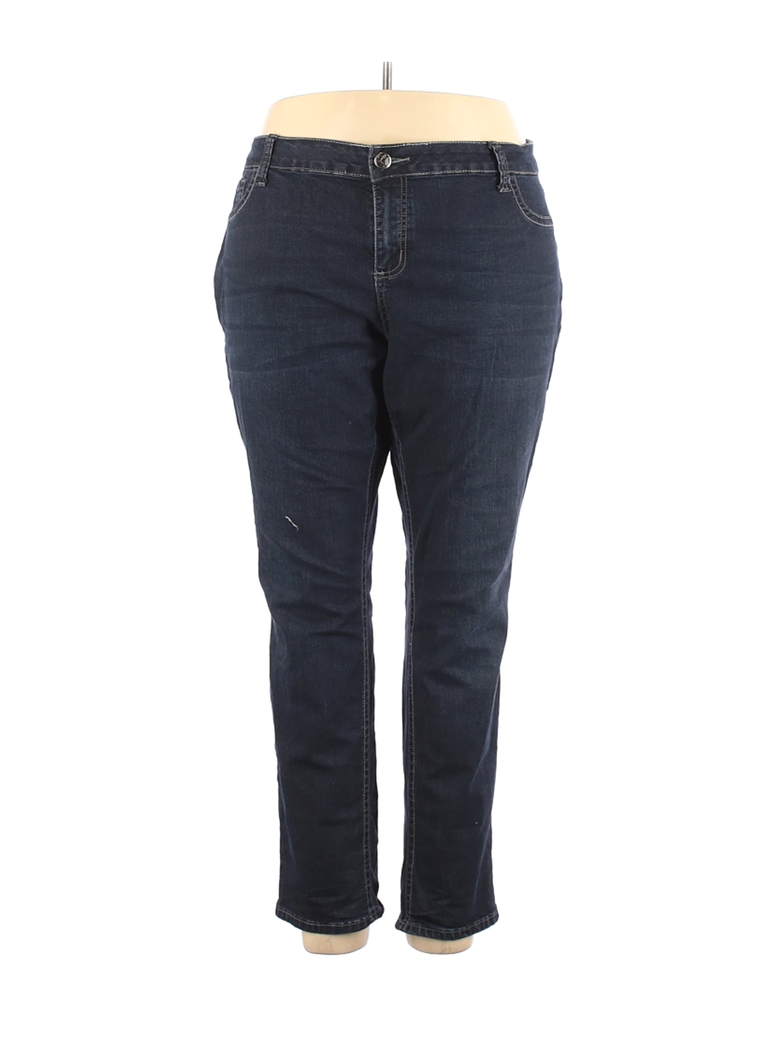 plus size love indigo jeans