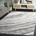 thumbnail image 2 of SAFAVIEH Opal Braylon Abstract Area Rug, Green/Grey Ivory, 8' x 10', 2 of 11