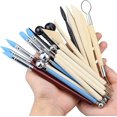thumbnail image 2 of Juego de herramientas de cerámica de 23 piezas, herramienta de escultura Py de Ing Tools, compatible con principiantes, S y artistas, 2 of 5