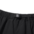 thumbnail image 4 of Men's Cargo Shorts with Built-in Belt, 9" Inseam Quick Dry Outdoor Hiking Short Pants, Summer Casual Lightweight Regular Fit for Fishing Travel, Big & Tall, 4 of 9