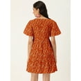 thumbnail image 4 of Dressberry Printed Cotton Thigh Length Kimono Sleeves Flex, Dress (Women's)Size XS, 4 of 7
