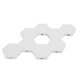 thumbnail image 5 of Kit De Luces De Pared Hexagonales, Juego De 8 Luces De Pared USB RGB LED Para Noches De Cine Y Noches De Juegos, 5 of 7