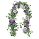 thumbnail image 1 of Arreglo floral de enredaderas artificiales, hebras versátiles de eucalipto sintético Púrpura, 1 of 7