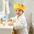 thumbnail image 4 of Shower Cap Ear Protection Bath Shampoo Cap Adjustable Waterproof Hair Cover Soft Elastic Fit No Leak Reusable Bathing Cap For Shower Hair Wash Spa Salon Home Travel Styling Care Daily Use, 4 of 9