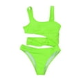 thumbnail image 2 of Women Summer Swimwear Hollow Out One-Piece Swimsuit, 2 of 5