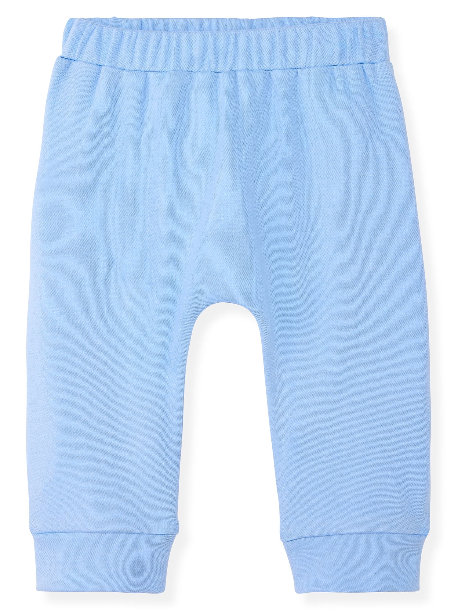 Garanimals Newborn & Baby Boy Cotton Pull-On Joggers, Solids & Prints, 4-Pack, Sizes 0 - 24M