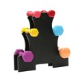 thumbnail image 2 of Fufafayo under $5 Dumbbell Rack Stand, 3 Tier Weight Storage, Exercise Equipment Organizer, Fitness Gear Storage, Workout Room Organization, Gym Equipment Rack, 2 of 8