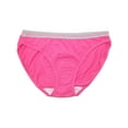 thumbnail image 2 of Women's Fruit Of The Loom 6DBIKHT Heather Bikini Panties - 6 Pack (Assorted 5), 2 of 6