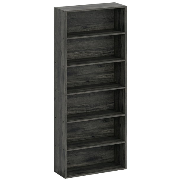 IRONCK Industrial Bookcases Floor Standing 6 Tier Shelf 70in Tall for