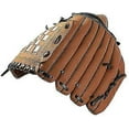 thumbnail image 4 of ZHAOCHENG Guantes de béisbol para niños, adolescentes y jóvenes, de cuero duradero, para mano izquierda, para zurdos, color marrón, 4 of 4