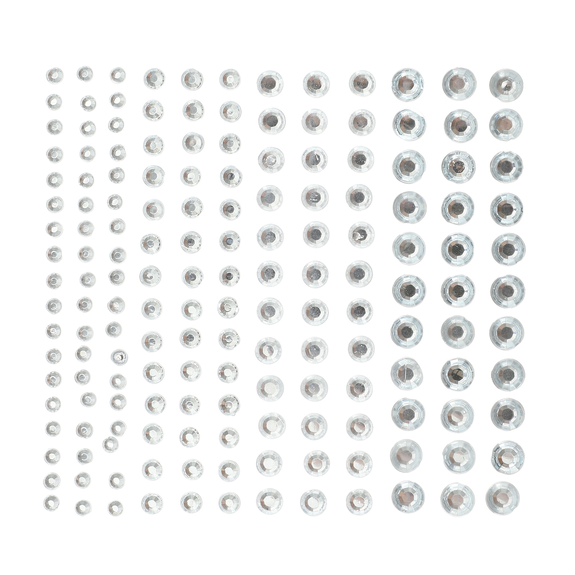 Unique Bargains Eye-catching Face Rhinestone Stickers for Makeup and Decoration