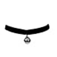 thumbnail image 3 of Ziper Cosplay Noir Lolita Clochette Ras du Cou Chat Col Gothique, 3 of 6