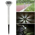 thumbnail image 1 of Xihbxyly Lámpara Solar para Jardín Exterior, Diseño de Diamante de Acero Inoxidable, Carga Solar de Bajo Consumo, Fácil Instalación, Luz de Proyección para Cercas, Decoración de Caminos Exteriores, D, 1 of 1