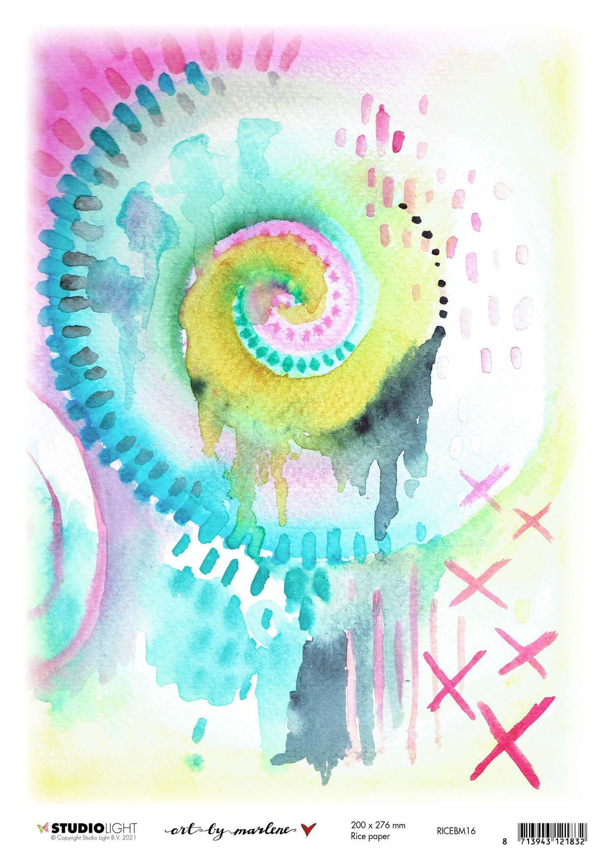 Studio Light Art by Marlene Rice Paper Marlene's World nr.16