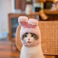 thumbnail image 6 of Easter Cute Costume Bunny Rabbit Hat With Ears For Cats & Small Dogs Party Pet Accessory Headwear, 6 of 8