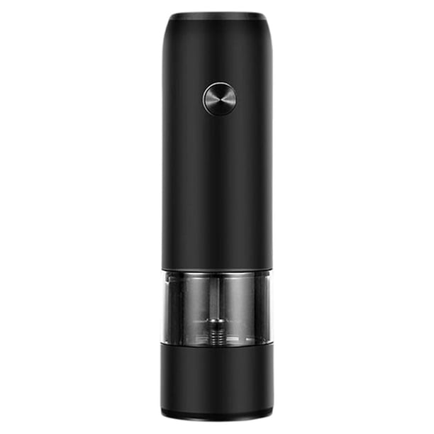 Molinillo de pimienta eléctrico USB Yuarrent negro