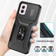 thumbnail image 3 of Funda para GANGXUN Motorola Moto G Power 2024 - Soporte metálico, Función magnética, Negro, 3 of 5