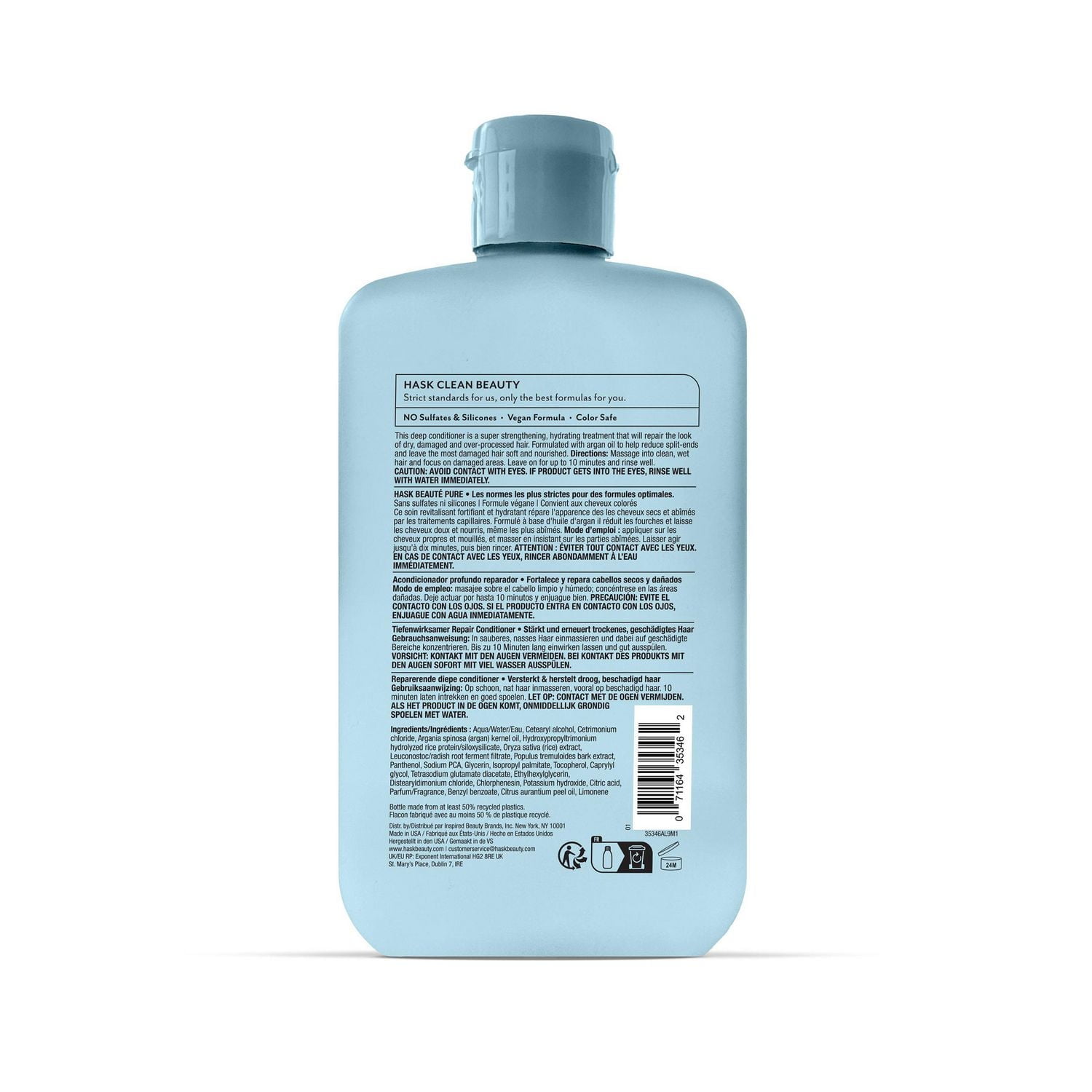 HASK Argan Oil Repairing Deep Conditioner Bottle