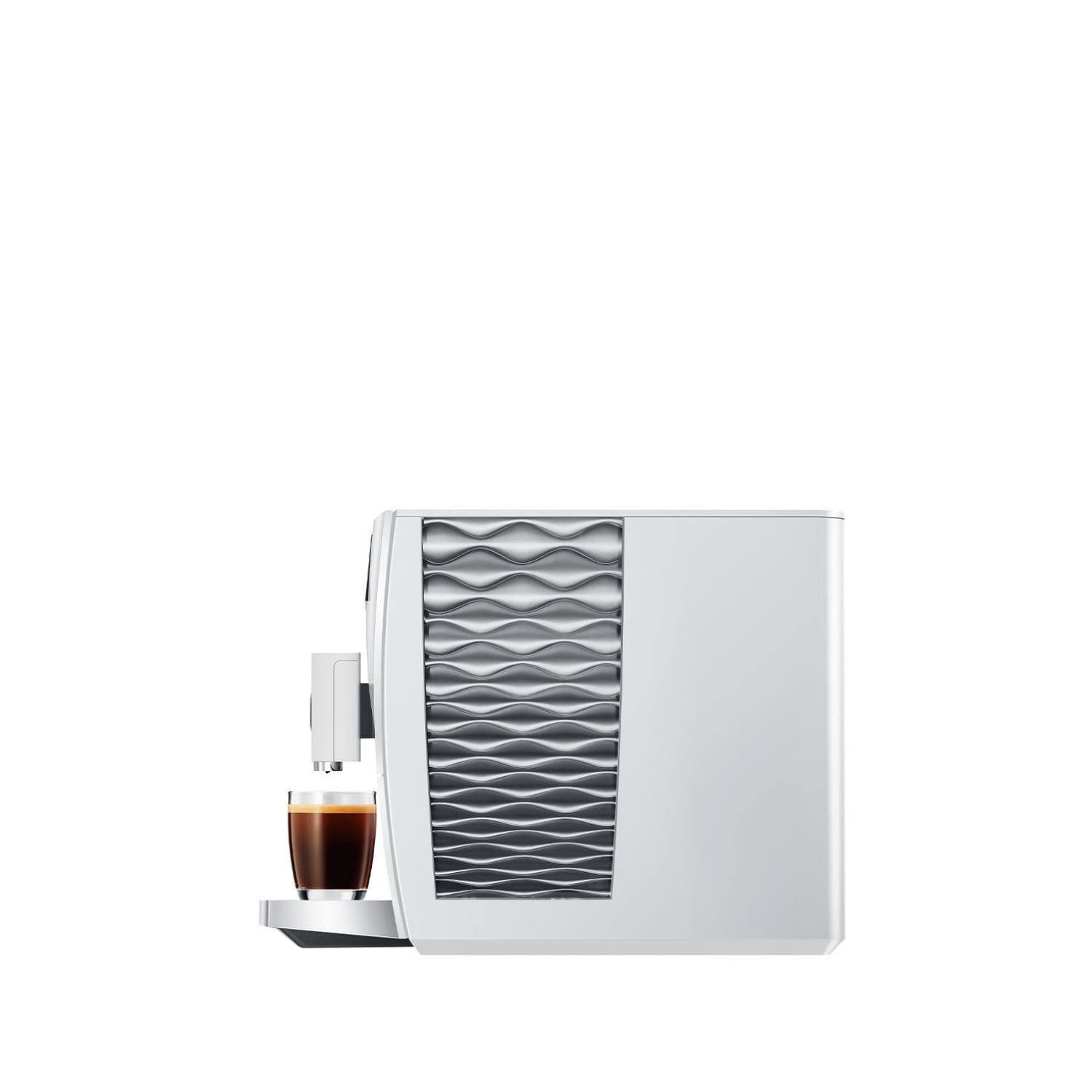 JURA C3 Automatic Coffee and Espresso Machine with 4 Specialties, Professional Aroma Grinder and and Dual Cup Function (Piano White)