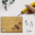 thumbnail image 4 of Cautin Pirograbador  Bloosom Puntas Temperatura Ajustable Madera 100w Negro, 4 of 5