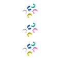 thumbnail image 3 of Shengyu 40Pcs/Set Silicone Elastic Sewing Bobbin Clips Reusable Thread Spool Clamps Holder Quilting Sewing Accessories Set Random Color random color 2.5cm 1.2cm 3Set, 3 of 6