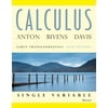 Calculus Early Transcendentals Single Variable [Hardcover - Used]