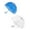 Blue/Clear, variant on Size one size Kids' Clear Bubble Umbrella (Pack of 2)