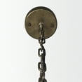 thumbnail image 4 of Mercana Kiley Warm Wood Basket Lantern Pendant Light Brown, 4 of 9